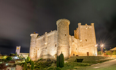 Castillo de Torija, Guadalajara, Castilla-La Mancha, España.