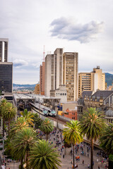 Medellín, Antioquia, Colombia. February 25, 2019. The Medellín metro is a massive rapid transit...