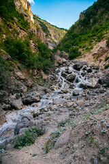 mountain river in the mountains