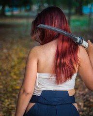 Brazilian Samurai Girl 