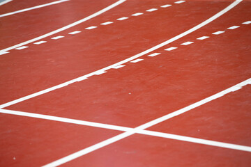 running line track and stadium