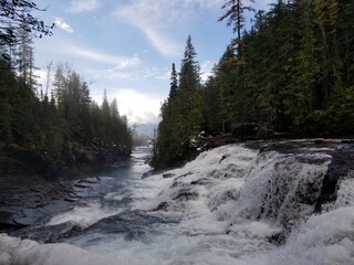Fototapeta premium Glacier Park water