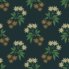 Star anise pattern