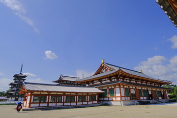 古都奈良の世界遺産  薬師寺の講堂