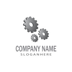 Gear Logo Template vector icon illustration design