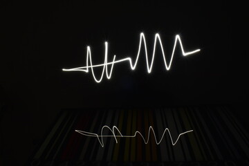 Obraz premium Pintura con luz Formas y Sombras