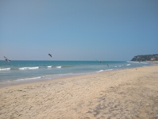 Varkkala beach, seascape view, Thiruvananthapuram Kerala
