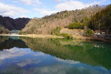 Obraz premium reflection in the lake
