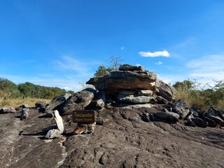 rock in the mountains