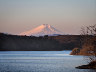 Mt. Fuji/朝焼けの富士
