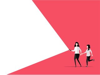 Business or career, opportunity concept vector