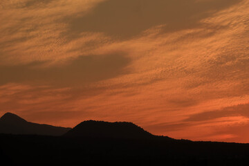 atardecer y sombras 