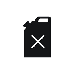 Gasoline canister icon design. vector illustration