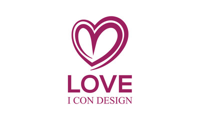 logo love design.