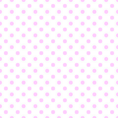 Polka dot seamless pattern. Good for design of wrapping paper, wedding invitation and greeting cards