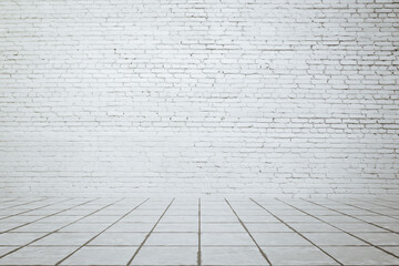 empty white interior