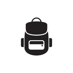 backpack icon symbol sign vector