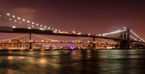 Fototapeta na wymiar Bridges of NYC
