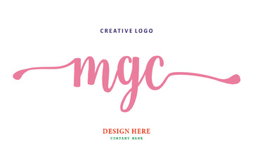 MGC lettering logo is simple, easy to understand and authoritative