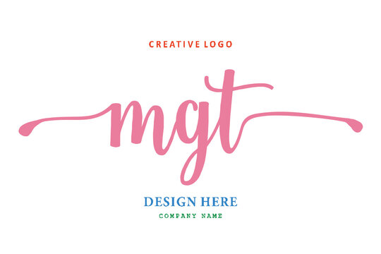 MGT lettering logo is simple, easy to understand and authoritative
