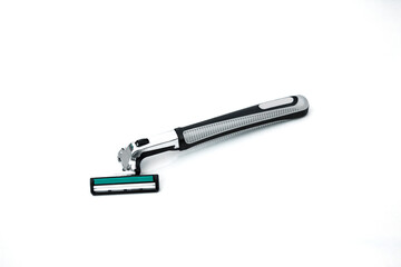 Black Razor on white background.