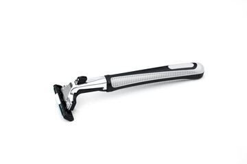 Black Razor on white background.