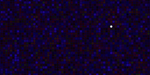 Dark Green, Red vector layout with circles.