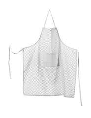 Clean apron on white background