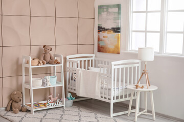 Stylish interior of modern children's room