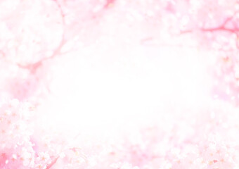 Obraz na płótnie Canvas Abstract cherry blossom background image