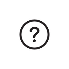 question icon symbol sign vector