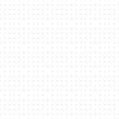 Grid paper. Dotted grid on white background. Abstract dotted transparent illustration with dots. White geometric pattern for school, copybooks, notebooks, diary, notes, banners, print, books.