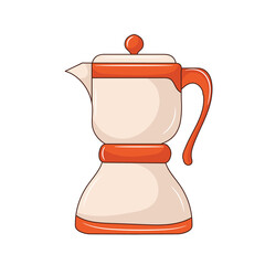 Simple Blender thin line vector illustration. isolated with hand drawn style