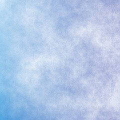 Gradient color blue paper. Sky and cloud background.