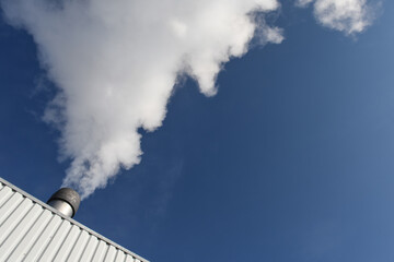 industrie industriel pollution carbone environnement fumée