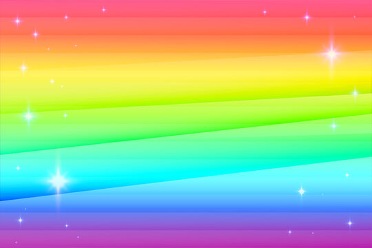 Realistic Spectrum Colour Rainbow, Rain Bow Texture Background