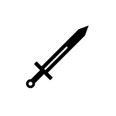 Sword Icon Design Logo Template