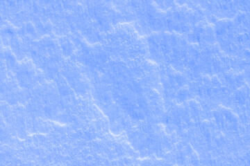 blue texture of an ice surface covered with snow ,cold clear cryslallized wall background ,winter frozen surface close up , abstract macro wallpaper
