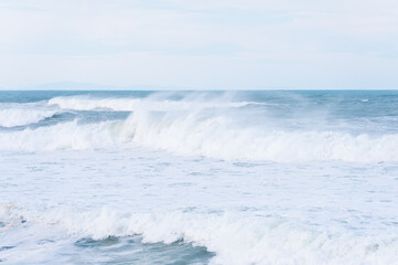 Mer agitée