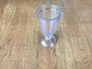Plastic glass of water for restaurant serving 