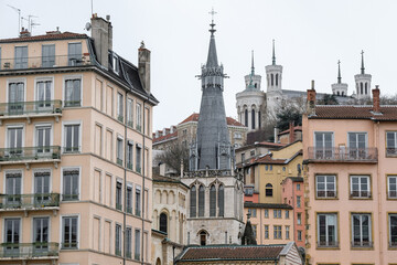 Fototapeta premium Fourvière depuis St Paul
