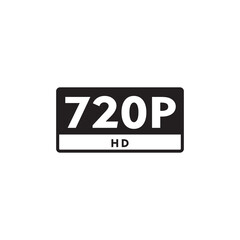 720p icon symbol sign vector