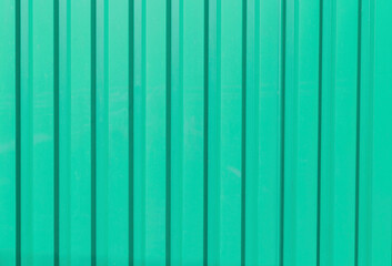 Industrial background. Blue corrugated metal. Place for the text