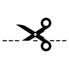 Scissor Icon Design Vector Template
