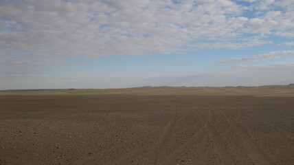 Magnifique vue du desert
