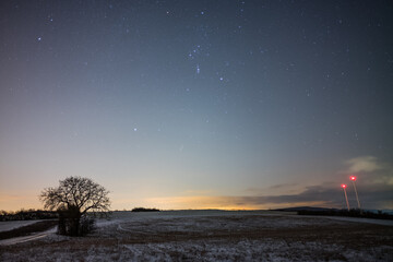 Obraz na płótnie Canvas Orion at night