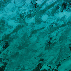 Colorful ink and watercolor texture on white paper background. Gradient paint strokes and decalcomania effect. Hand-painted gouache abstract image. Mess on the canvas.