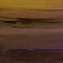 Colorful ink and watercolor texture on white paper background. Gradient paint strokes and decalcomania effect. Hand-painted gouache abstract image. Mess on the canvas.