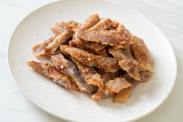 Grilled Pork Neck with Thai Spicy Sauce