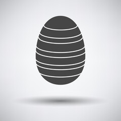Easter Egg With Ornate Icon